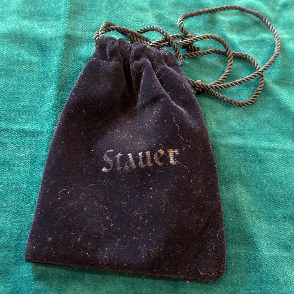 Stauer Vintage Wishbone Pendant Necklace Silver Tone Textured Chain